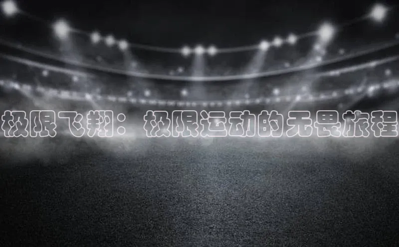 辉达娱乐app下载安装壹网壹创极限飞翔：极限运动的无畏旅程